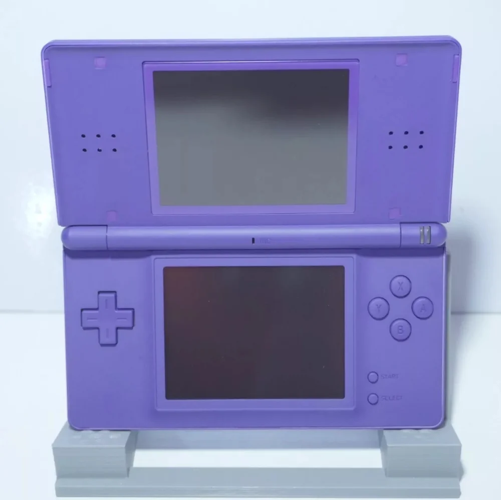 Nintendo DS Lite Violet Purple Handheld System with Charger & Stylus Pen